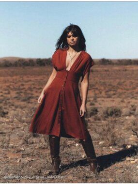 Charlie Holiday Sweet Escape Linen Dress